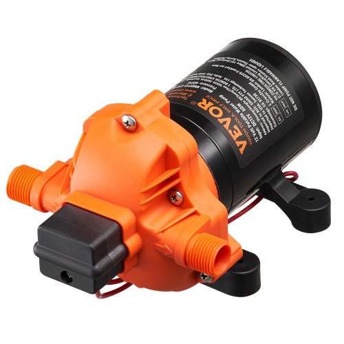 12V Diaphragm Pump 18GPM 681 Lmin 3Chamber Water Pump Pressure Switch