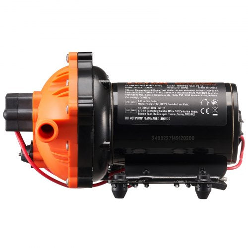 12V Diaphragm Pump 5 GPM 1893 Lmin 5Chamber 12V DC Water Pump with Automatic