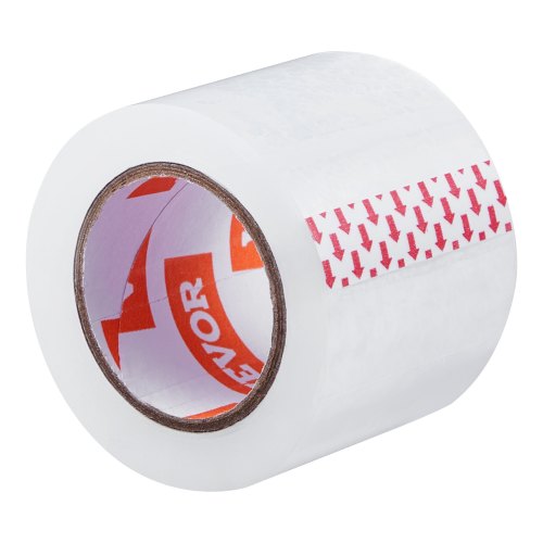 Clear Packing Tape 1.5 inches Core 6 Rolls 188 Inches x 25 Yards Packing