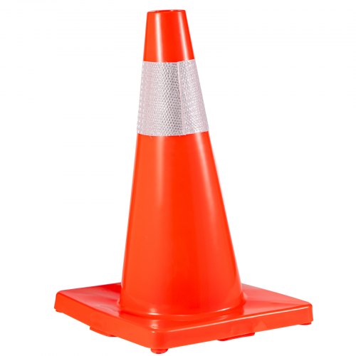 20Pack 18 Traffic Cones Safety Road Parking Cones PVC Base Orange