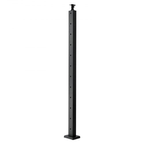 Cable Railing Post 42x1x2 Inch Level Deck Stair Posts 1Pack Stainless