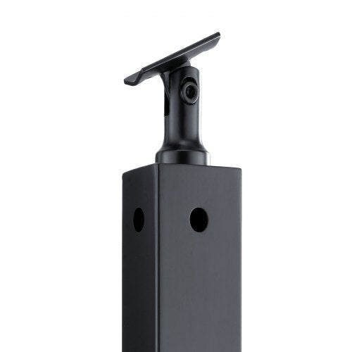Cable Railing Post 42x2x2 Inch Corner Railing Post with LShaped