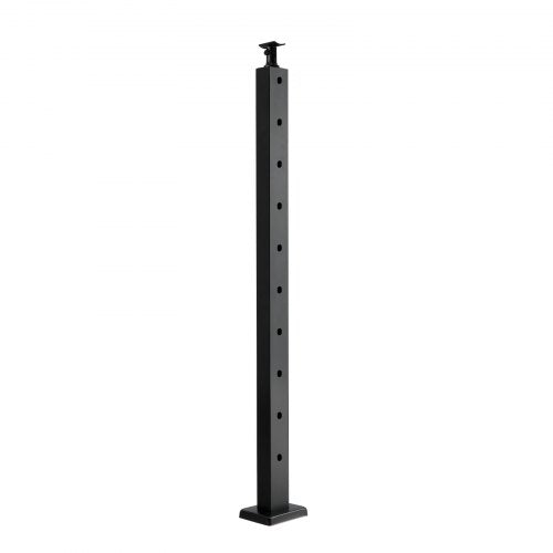 Cable Railing Post 36x1x2 Inch Stair Railing Post with PreDrilled 30°