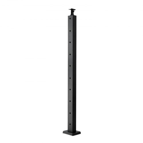 Cable Railing Post 36x1x2 Inch Level Deck Stair Posts 1Pack Stainless
