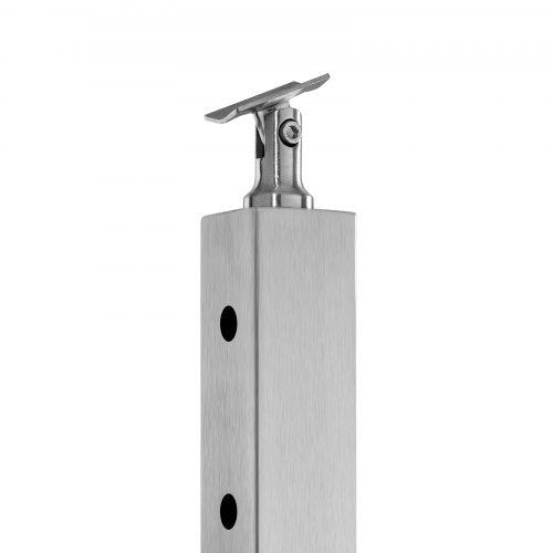 Cable Railing Post 42x2x2 Inch Level Deck Stair Posts 1Pack Stainless