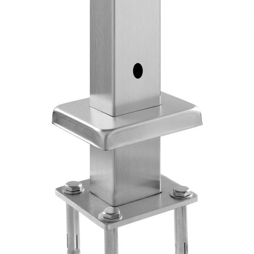 Cable Railing Post 36x1x2 Inch Level Deck Stair Posts 1Pack Stainless