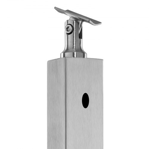 Cable Railing Post 36x1x2 Inch Level Deck Stair Posts 1Pack Stainless