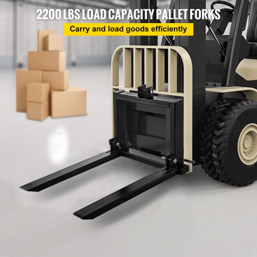 3 Point Hitch Pallet Fork 2000lbs Fork Attachment for Category 1 Tractor
