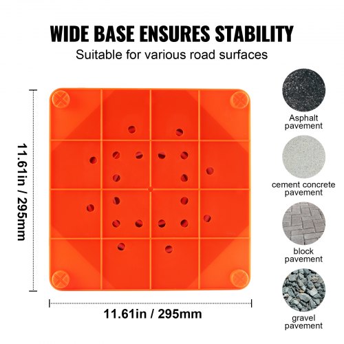 Safety Cones 4 Pack 28 inch Collapsible Traffic Cones Construction Cones