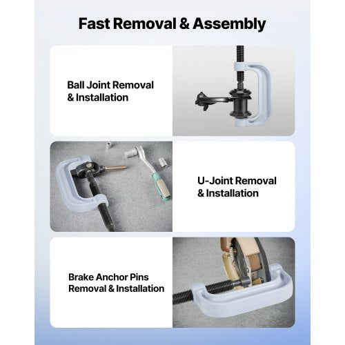 Bearing Press Kit 1024 Pcs 2 in 1 Ball Joint Press Wheel Bearing Puller