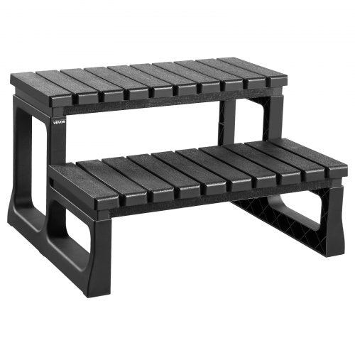 Hot Tub Steps 2Step Spa Outdoor Stairs Heavy Duty 23.6 inch Wide PP