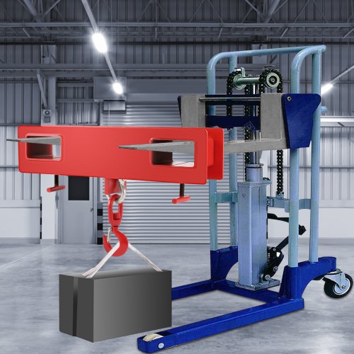 Titan Forklift Lifting Hoist Swivel Hook Mobile Crane 4400 lb capacity lift
