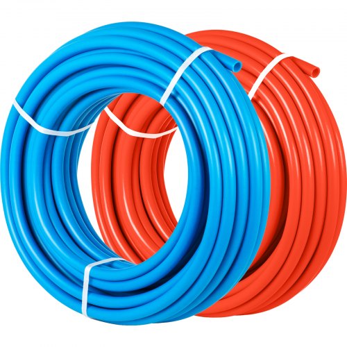 OxygenBarrier PEX Tubing 300Ft Red 300Ft Blue 12 Inch Radiant Floor PEX