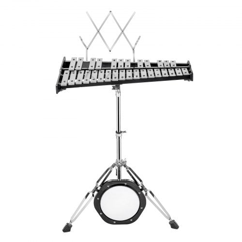 30 Note Glockenspiel Xylophone Bell Kit Professional Percussion Instrument