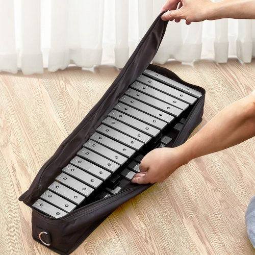 30 Note Glockenspiel Xylophone Bell Kit Percussion Instrument with Mallets