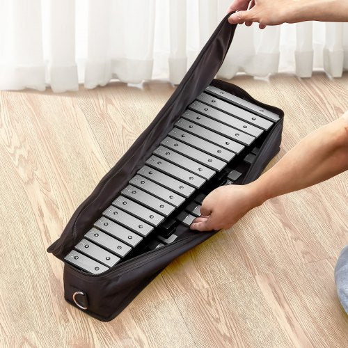 32 Note Glockenspiel Xylophone Bell Kit Percussion Instrument with Mallets