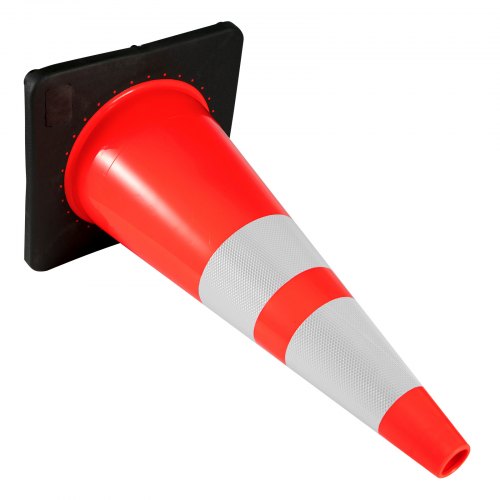 6Pack 36 Traffic Cones Safety Road Parking Cone with Black Weighted Base