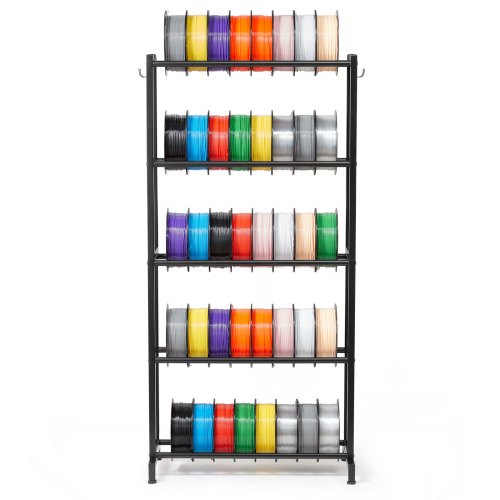 3D Printer Filament Storage Rack 5 Tier Heavy Duty Storage Shelves for 3D