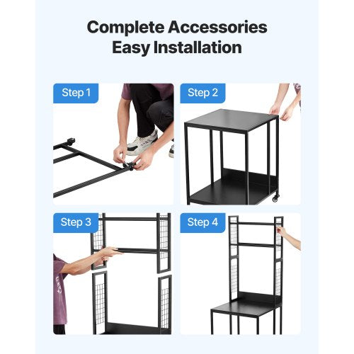 3D Printer Filament Storage Rack 4Tier 3D Printer Stand with Filament