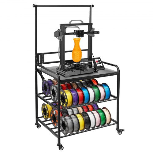 3D Printer Filament Storage Rack 3Tier 3D Printer Stand with Filament