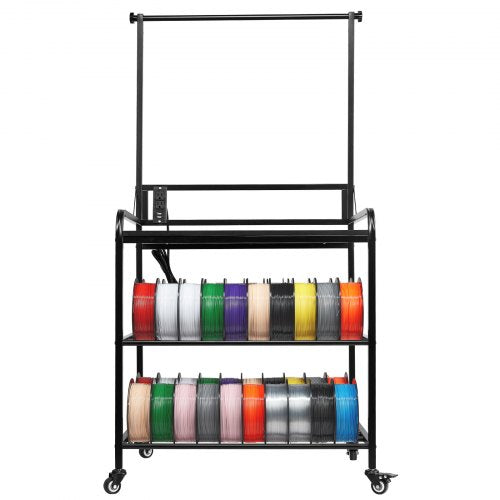 3D Printer Filament Storage Rack 3Tier 3D Printer Stand with Filament