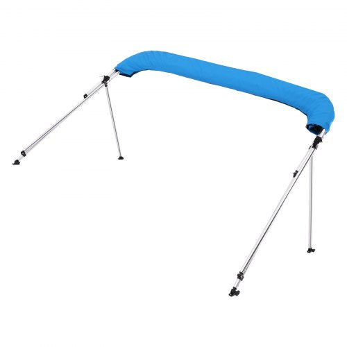 3 Bow Boat Bimini Tops 600D Polyester Canopy with Aluminum Alloy Frame