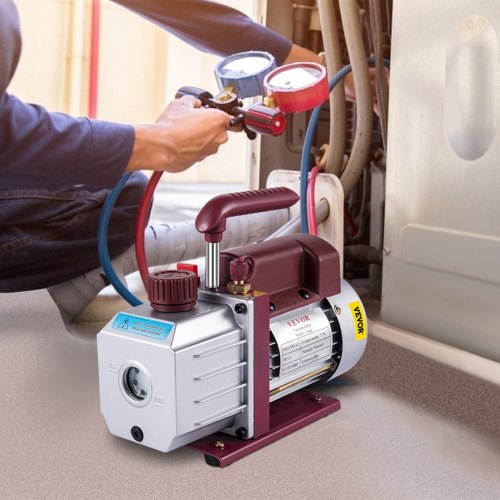 Vacuum Pump 45CFM Vacuum Pump HVAC SingleStage Rotary Vane Vacuum Pump