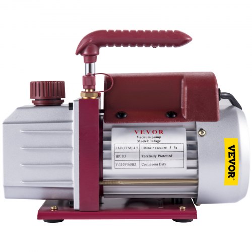 Vacuum Pump 45CFM Vacuum Pump HVAC SingleStage Rotary Vane Vacuum Pump