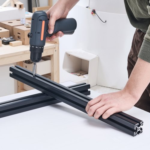 4PCS 23.6 in 600 mm T Slot 4040 Aluminum Extrusion Profile European