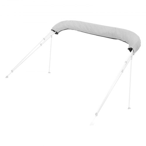 4 Bow Boat Bimini Tops 600D Polyester Canopy Waterproof Sun Protection