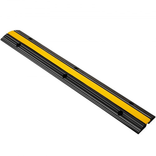 4 Pack of 1Channel Rubber Cable Protector Ramps Heavy Duty 22046Lbs Load