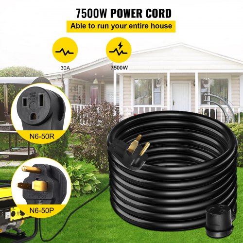 Welder Extension Cord 30 Amp 50 ft Extension Cord for Portable Welders