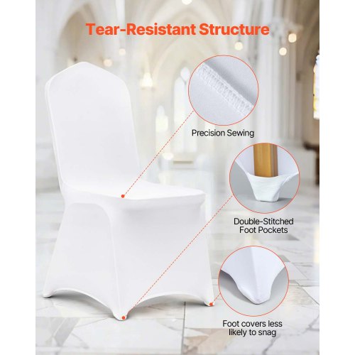 Stretch Spandex Folding Chair Covers Universal Fitted Chair Cover