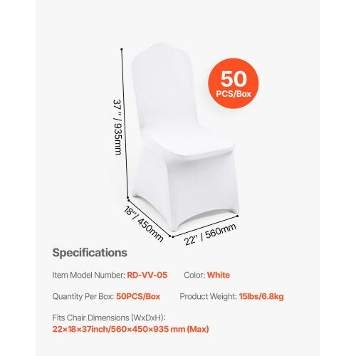 Stretch Spandex Folding Chair Covers Universal Fitted Chair Cover