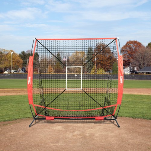5x5 ft Baseball Softball Practice Net Portable Baseball Training Net