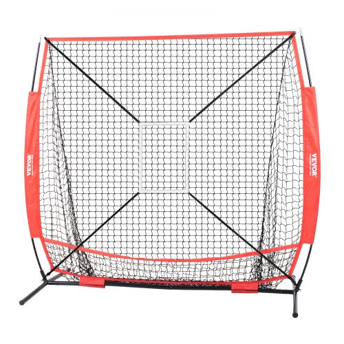 5x5 ft Baseball Softball Practice Net Portable Baseball Training Net