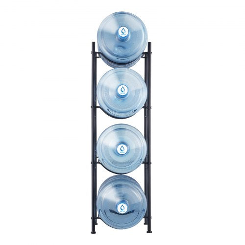 4 Tiers Water Jug Holder 5 Gallon Water Bottle Holder Single Row Water
