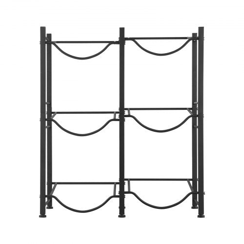 3 Tiers Water Jug Holder 5 Gallon Water Bottle Holder Double Row Water