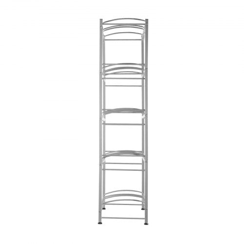 5Tier Water Jug Holder Double Row Water Jug Rack 10 Bottles Silver Gray – 10 W