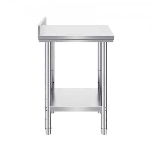 24 x 24 x 35 Inch Stainless Steel Work Table Commercial Food Prep Worktable