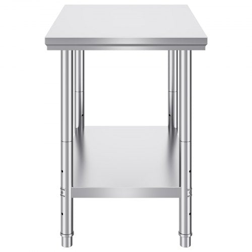 Stainless Steel Prep Table 900x600x800 mm 700 lbs Load Capacity Heavy