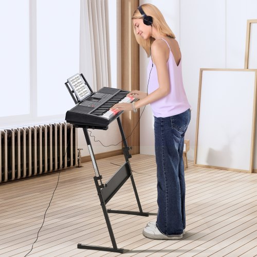 61 Key Digital Keyboard Piano Lighted Keys Electric Portable Piano