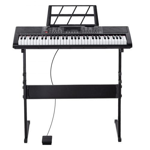 61 Key Digital Keyboard Piano Lighted Keys Electric Portable Piano