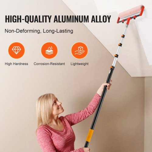 Telescoping Pole 6 to 24 FT Pole Extension MultiPurpose Pole Sturdy