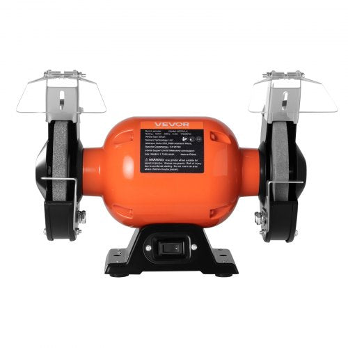 Bench Grinder 6inch Single Speed Bench Grinder 1750RPM LowSpeed Table