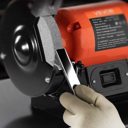 Bench Grinder 6inch Single Speed Bench Grinder 3450RPM HighSpeed Table