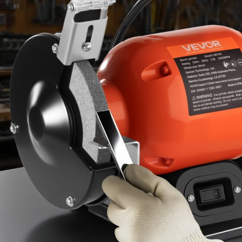 Bench Grinder 6inch Single Speed Bench Grinder 3450RPM HighSpeed Table