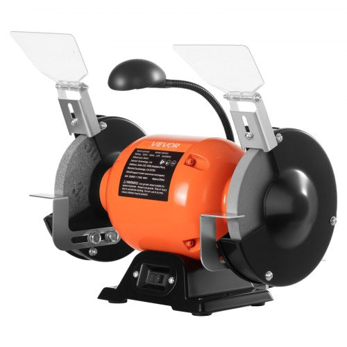 Bench Grinder 6inch Single Speed Bench Grinder 3450RPM HighSpeed Table