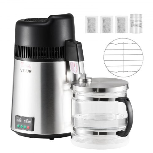 Water Distiller 6L 1.6 Gallon Larger Pure Water Purifier Filter For Home