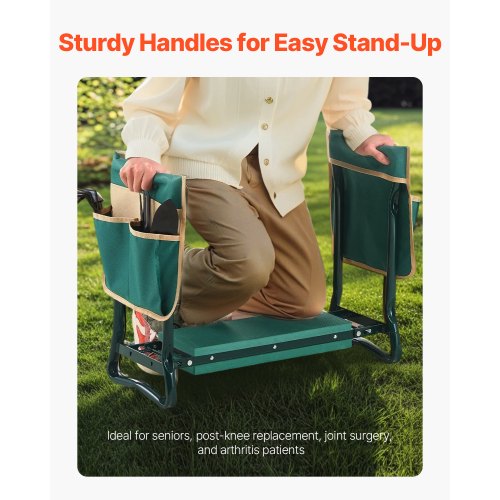 Garden Kneeler and Seat 6 in Wide Kneeling Pad Heavy Duty Garden Kneeling